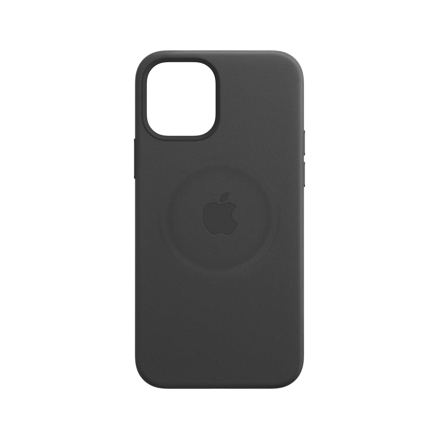 Apple iPhone 12 Mini Leder Case mit MagSafe - Schwarz