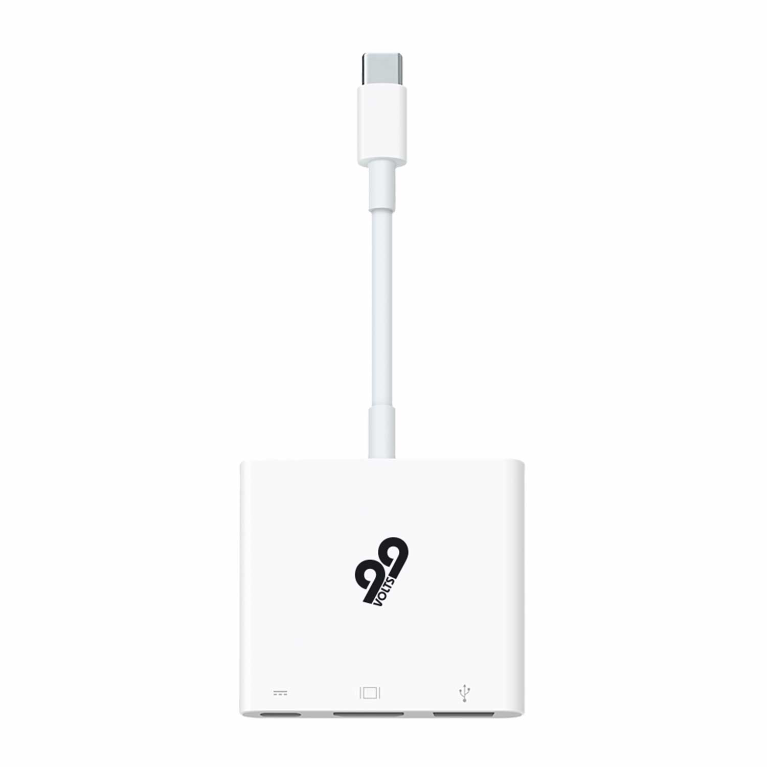 99VOLTS USB-C Multiport Adapter (HDMI, USB-C Power und USB), 