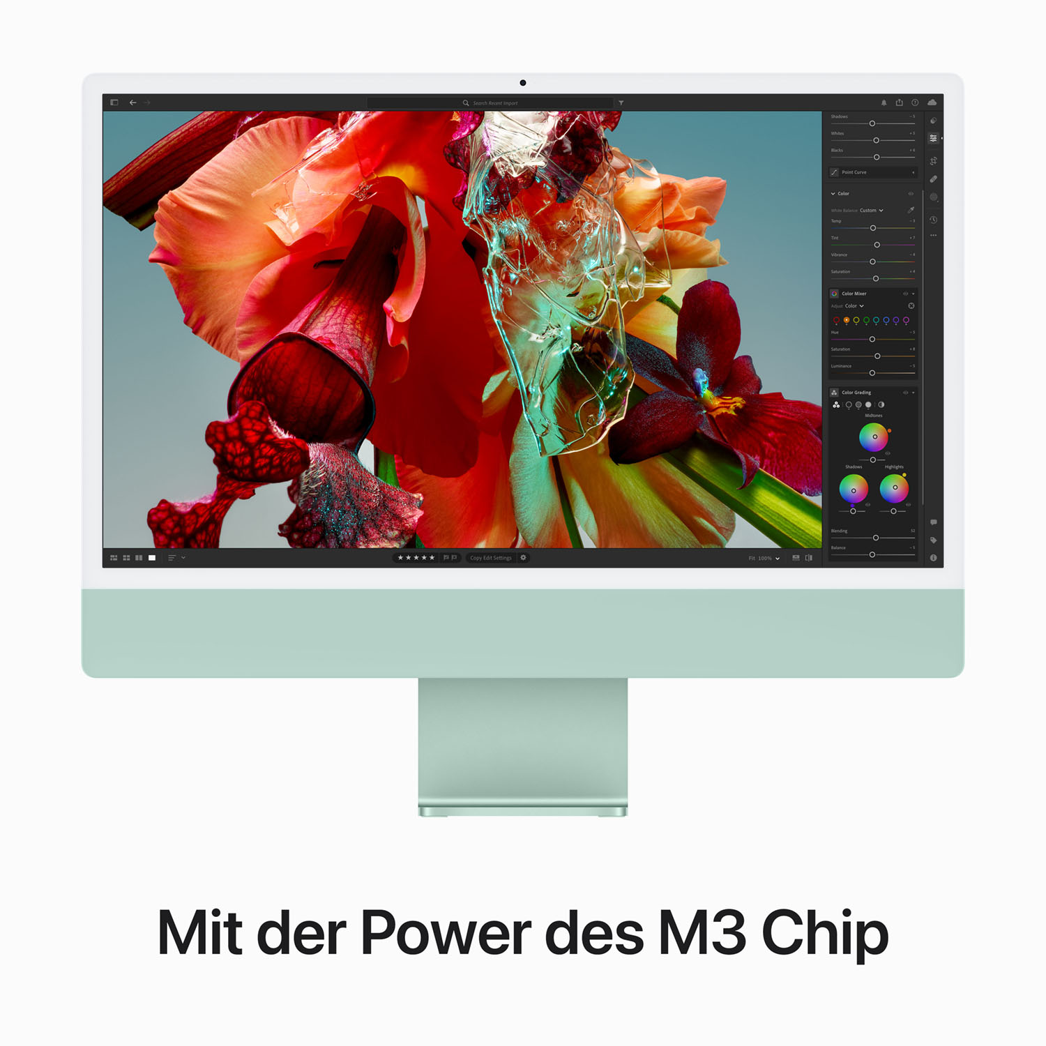 Apple iMac 24'' M3 8-Core CPU 10-Core GPU - 256GB - 8GB Grün - 2023