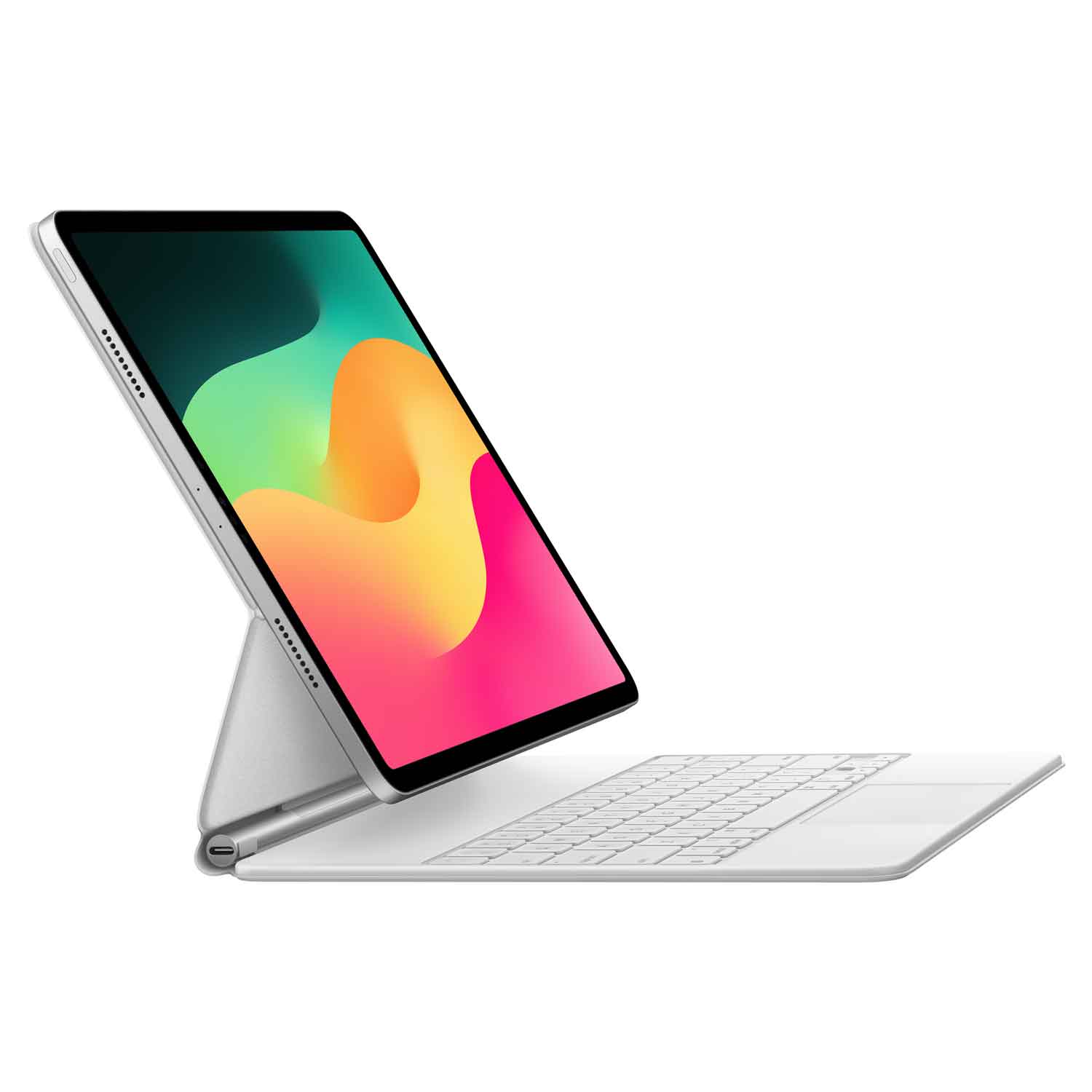 Apple Magic Keyboard für das 12.9'' iPad Pro (4.+5. Generation) weiß - Deutsch