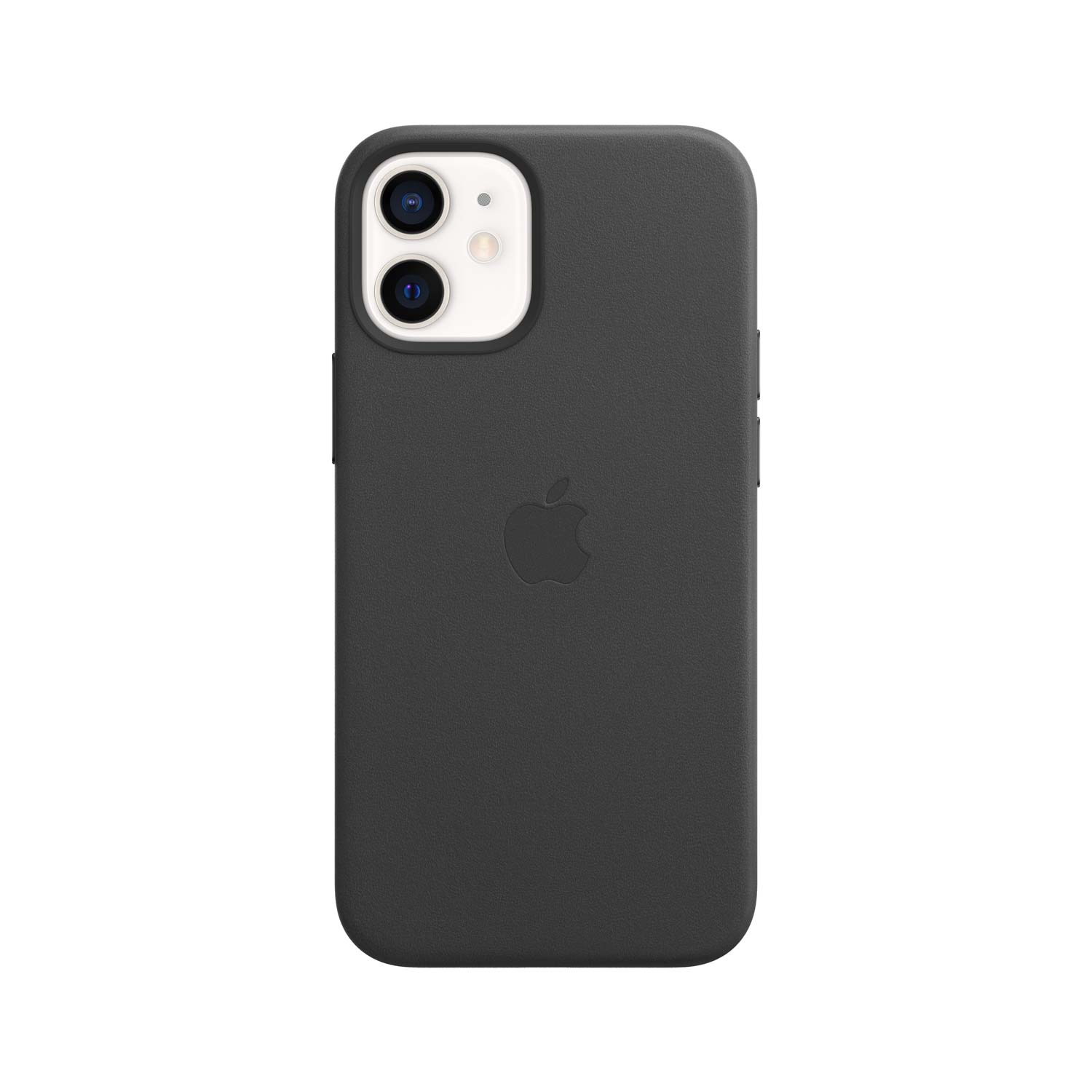 Apple iPhone 12 Mini Leder Case mit MagSafe - Schwarz