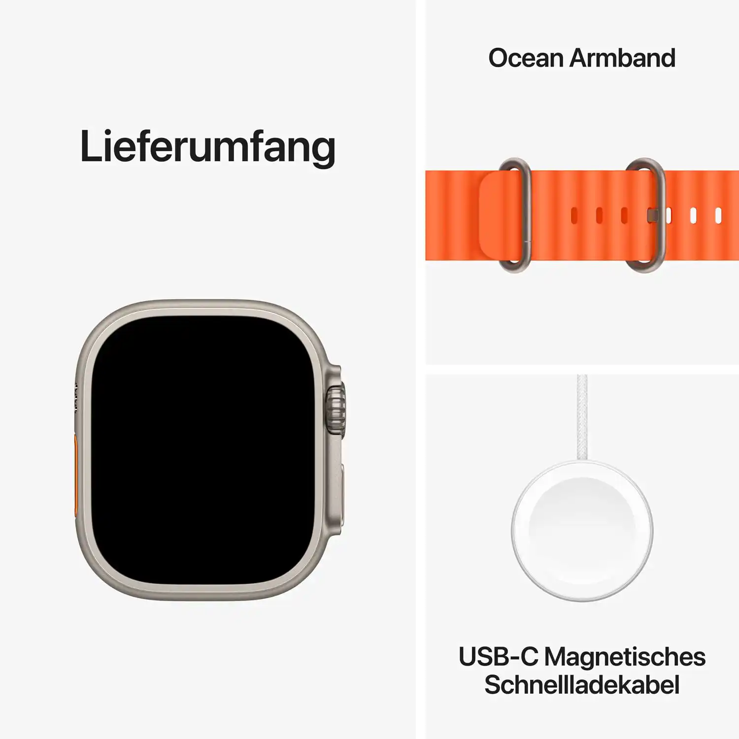 AppleWatch Ultra 2 Titanium Cellular 49mm (Ocean orange)